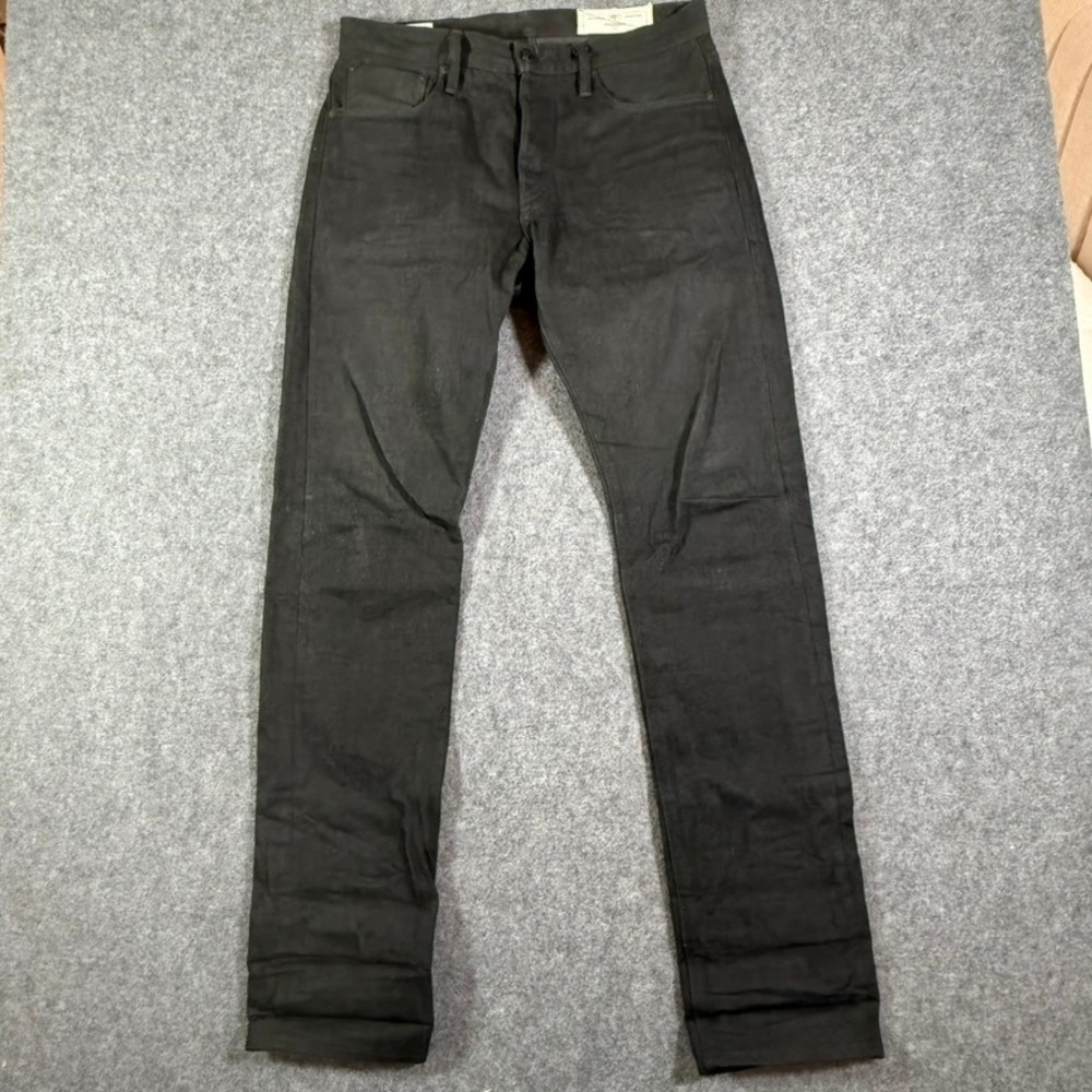 Rogue Territory RGT Standard Issue Black Japanese Selvedge Denim Jeans 32x34 Lux